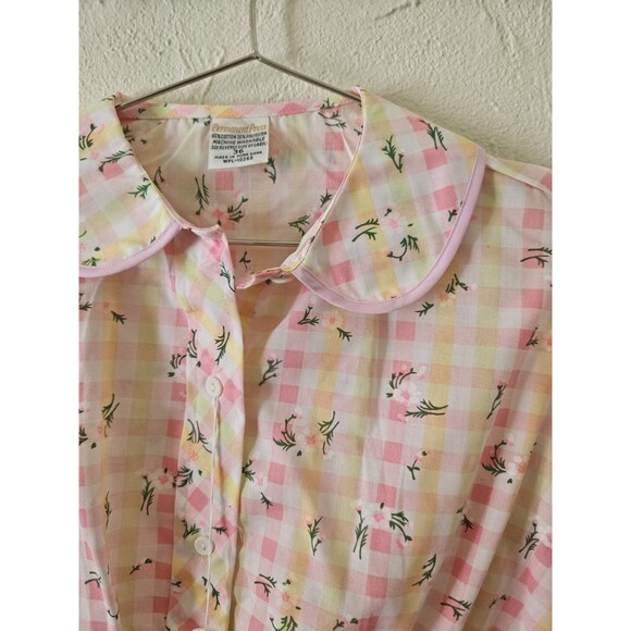 Permanent Press The Baby Doll Blouse Vinrage Deadstock Size S/M - Picture 2 of 6